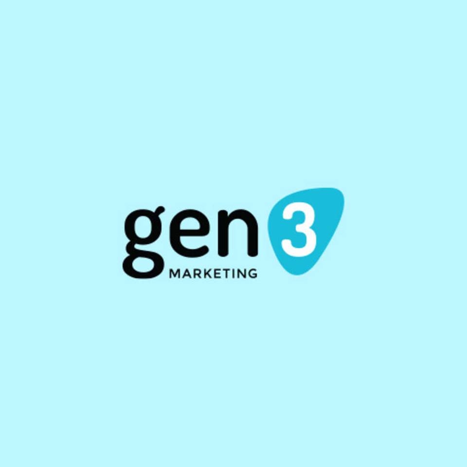 Afflusion Marketing Logo - Light Blue Background